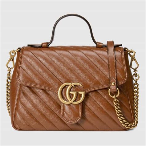 gucci marmont brown|Gucci Marmont suede bag.